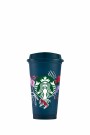 Reusable Hot Cup Teal Color Change 16oz thumbnail
